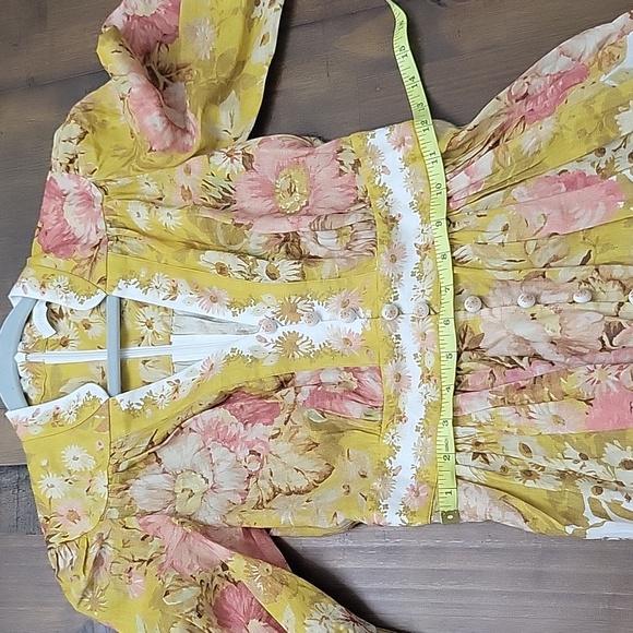 Zimmermann Pattie Linen Minidress - Picture 13 of 13